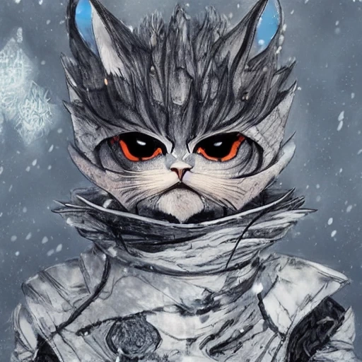 45813-3293733804-higly detailed tsutomu nihei cat wearing ammo and long white hairs in a winter mountains, tes skyrim, artstation steps_ 42, samp.webp